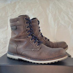 ALDO Men's Gray Leather Boot - US 8